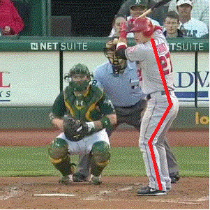baseball player batting stance